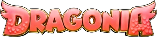 Dragonia Casino – koralowe logo ze smoczymi skrzydłami